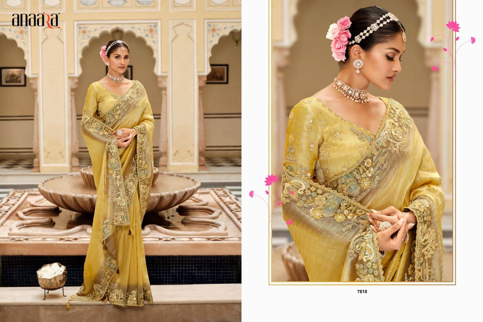 Anaara 7801 Series By Tathastu 7801 To 7812 Series Indian Traditional Bridal Wear Collection Beautiful Stylish Fancy Colorful Party Wear & Occasional Wear Silk Sarees At Wholesale Price